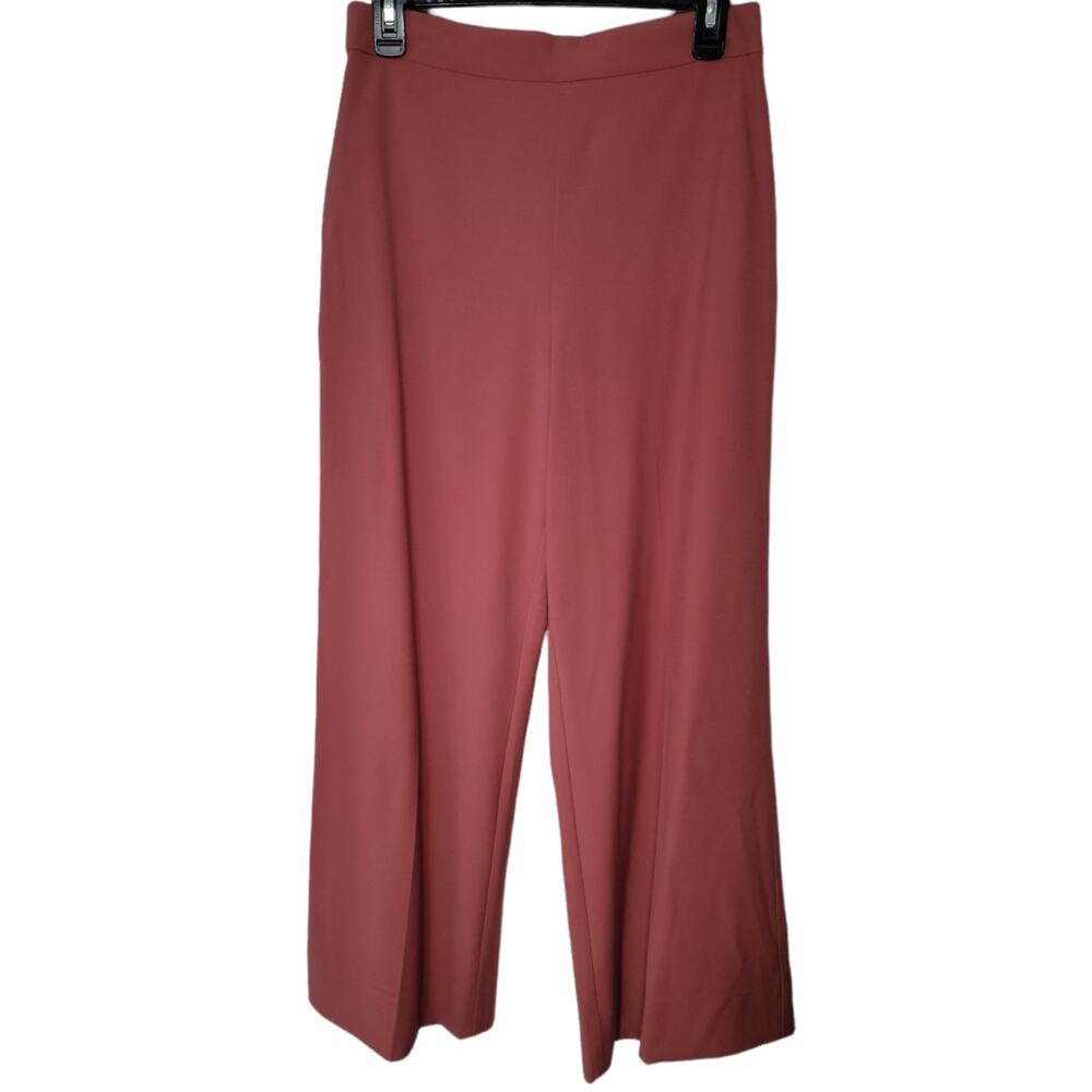 Rebecca‎ Taylor 6 High Rise Wide Leg Dress Pants